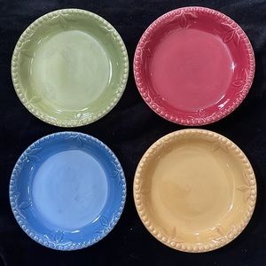 Set of 4 Small Plates.
